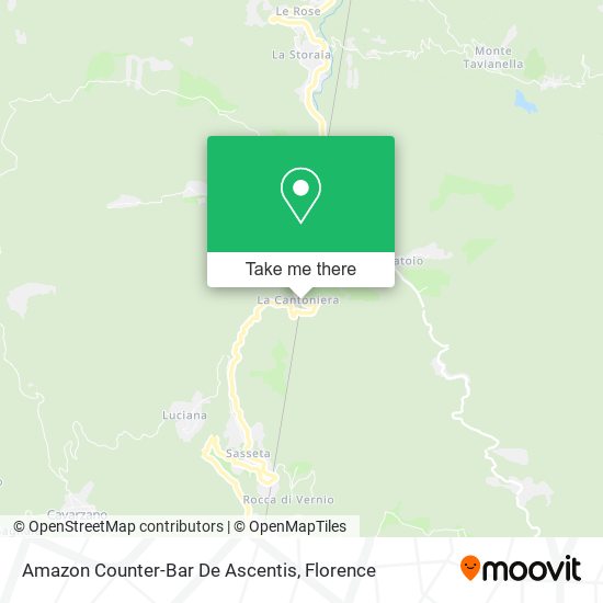 Amazon Counter-Bar De Ascentis map