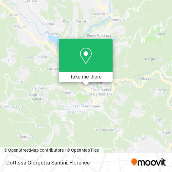 Dott.ssa Giorgetta Santini map