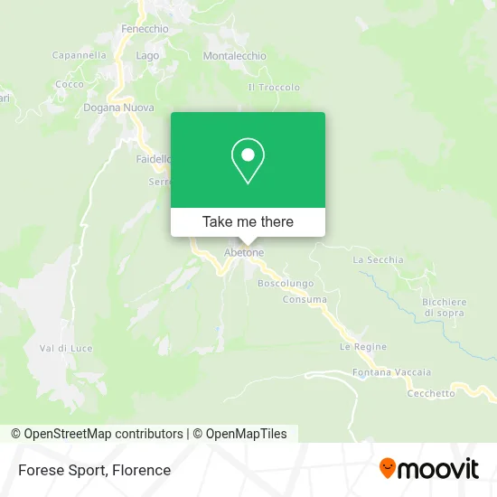 Forese Sport map