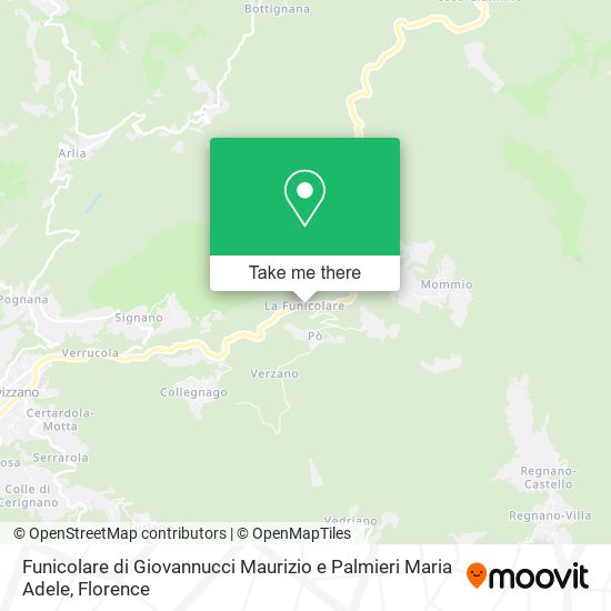 Funicolare di Giovannucci Maurizio e Palmieri Maria Adele map