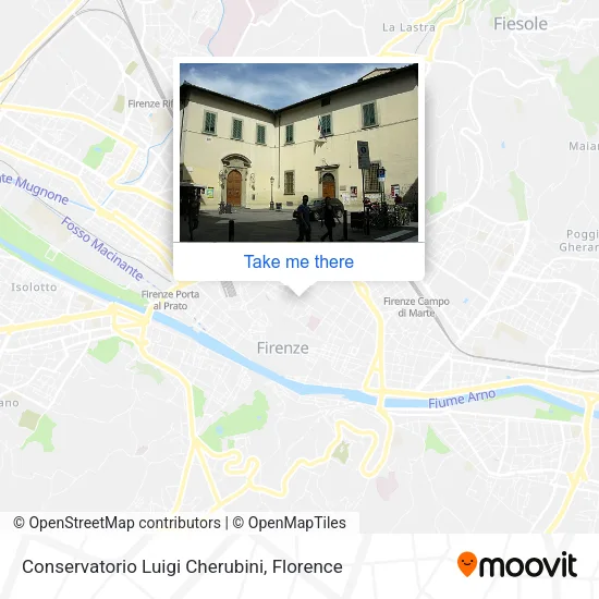 Conservatorio Luigi Cherubini map