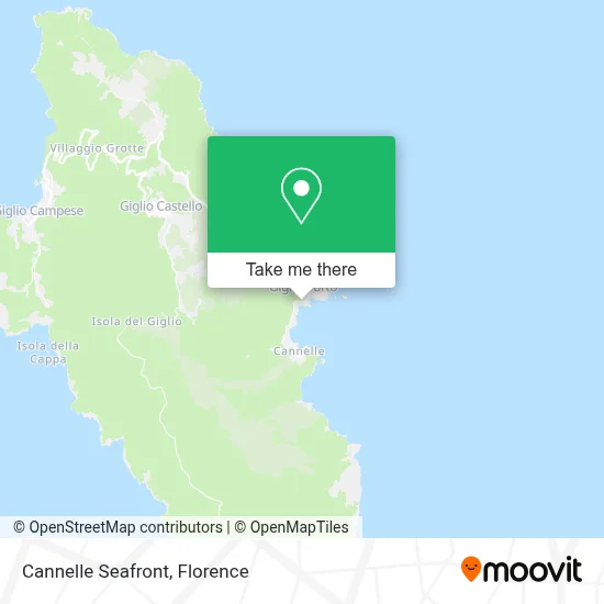 Cannelle Seafront map
