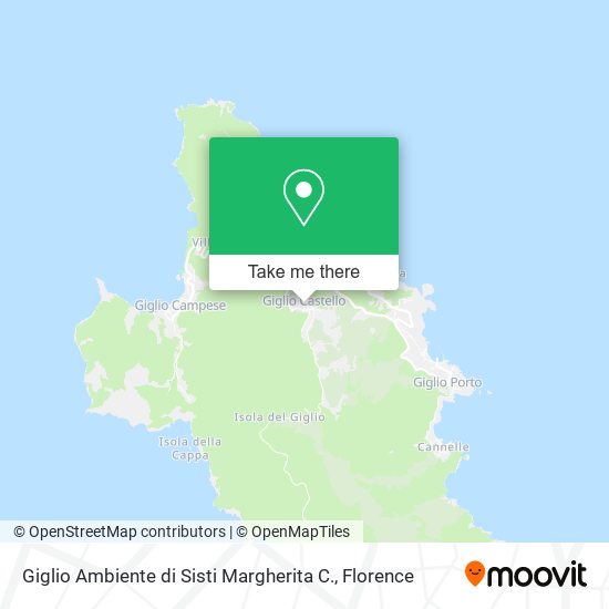 Giglio Ambiente di Sisti Margherita C. map