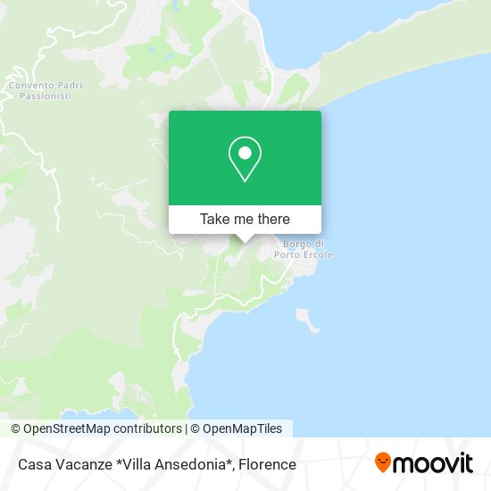 Casa Vacanze *Villa Ansedonia* map