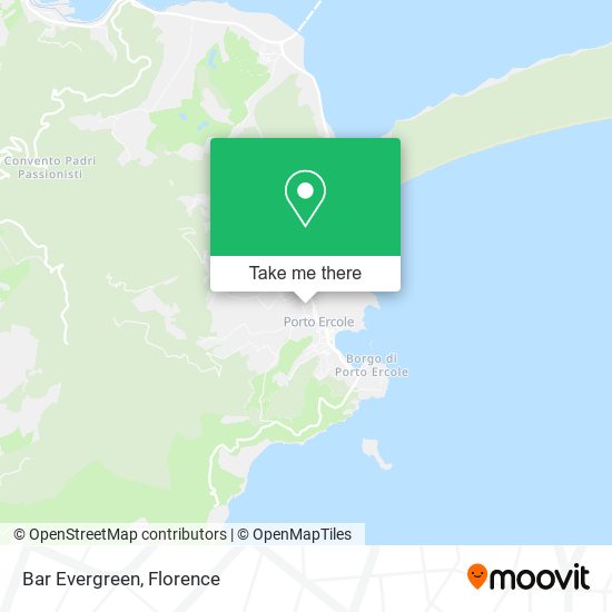 Bar Evergreen map