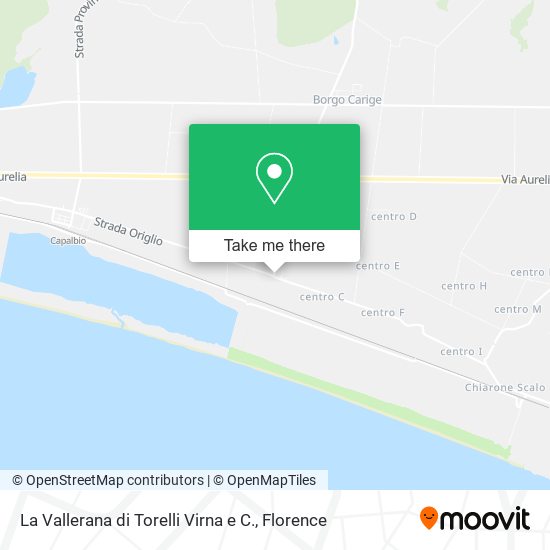 La Vallerana di Torelli Virna e C. map