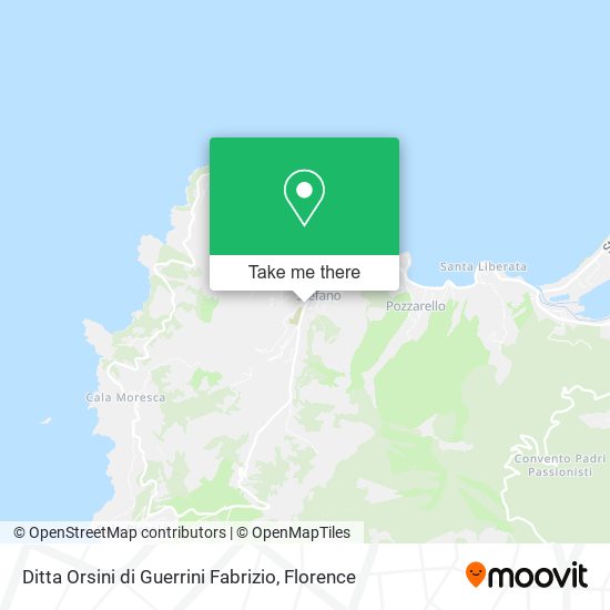 Ditta Orsini di Guerrini Fabrizio map