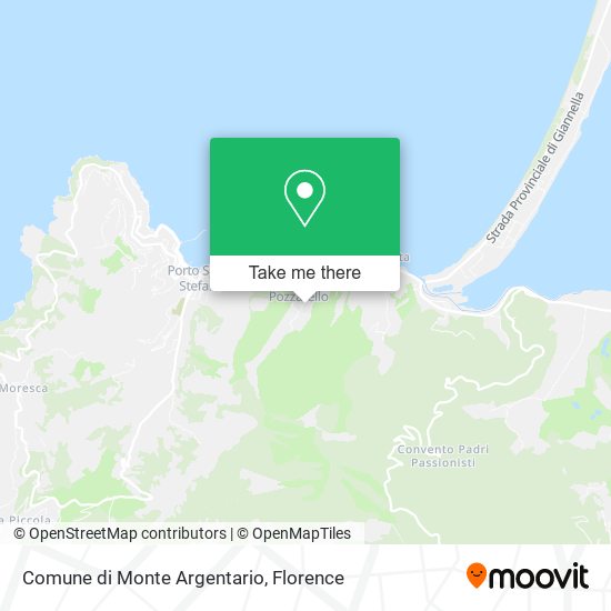 Comune di Monte Argentario map