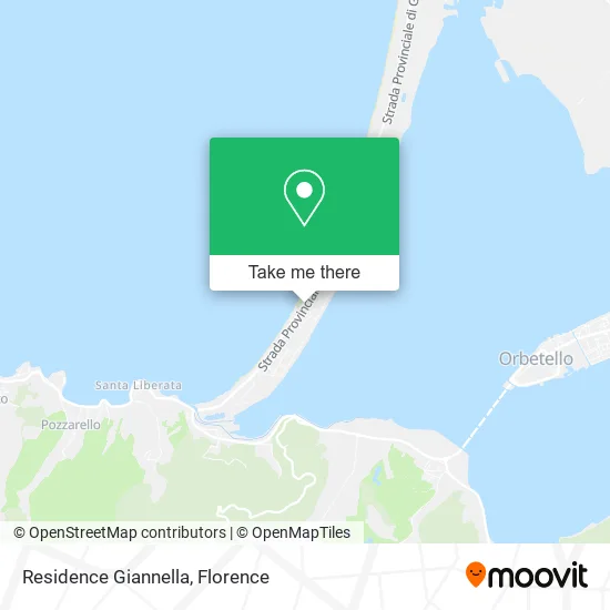 Residence Giannella map