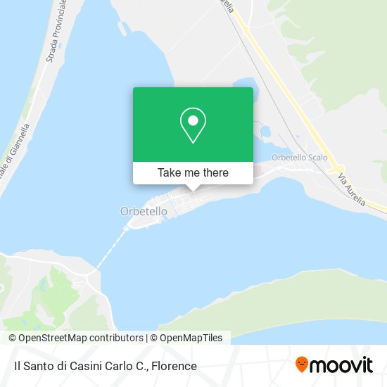 Il Santo di Casini Carlo C. map