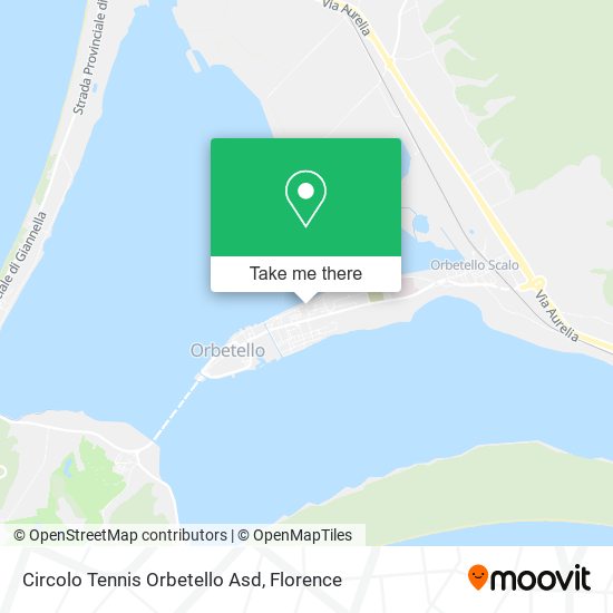 Circolo Tennis Orbetello Asd map