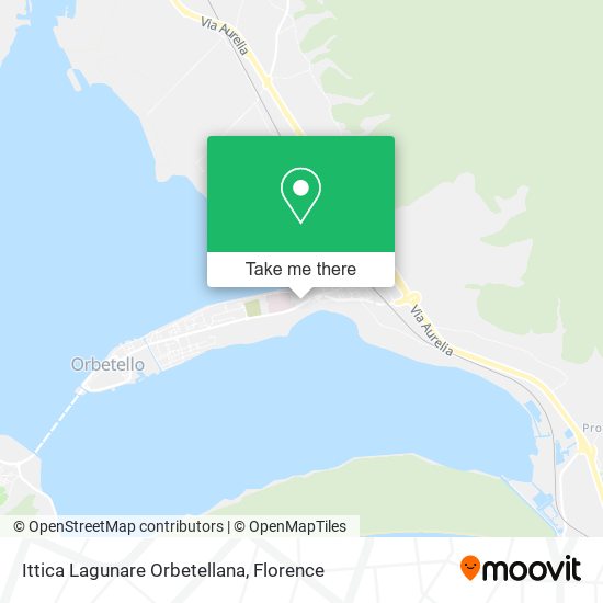 Ittica Lagunare Orbetellana map