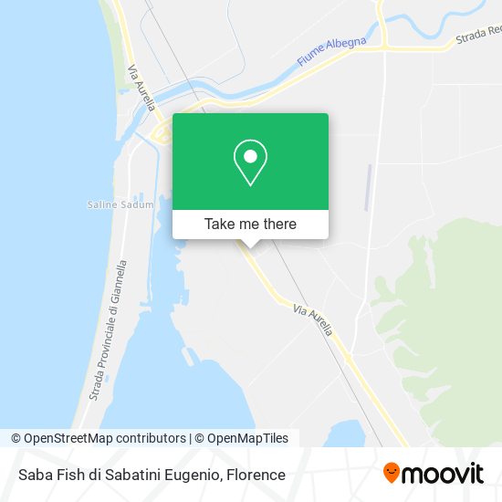 Saba Fish di Sabatini Eugenio map
