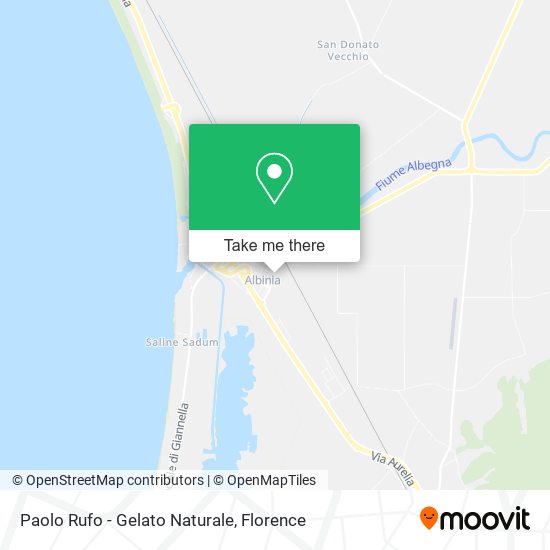 Paolo Rufo - Gelato Naturale map