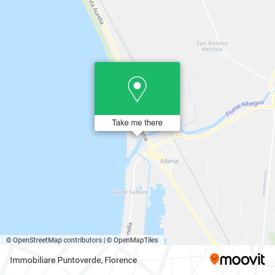 Immobiliare Puntoverde map
