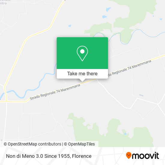 Non di Meno 3.0 Since 1955 map