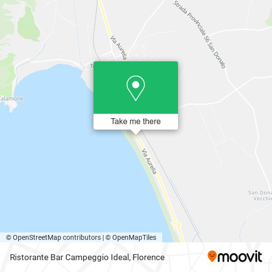 Ristorante Bar Campeggio Ideal map