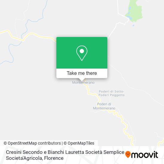 Cresini Secondo e Bianchi Lauretta Società Semplice Societa'Agricola map
