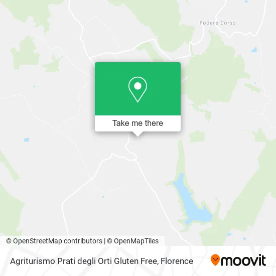 Agriturismo Prati degli Orti Gluten Free map
