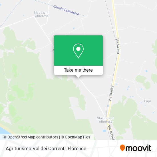 Agriturismo Val dei Correnti map