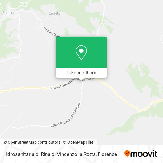 Idrosanitaria di Rinaldi Vincenzo la Rotta map