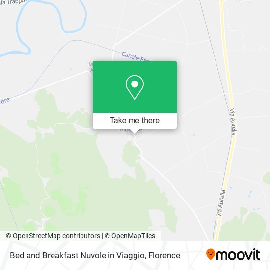 Bed and Breakfast Nuvole in Viaggio map