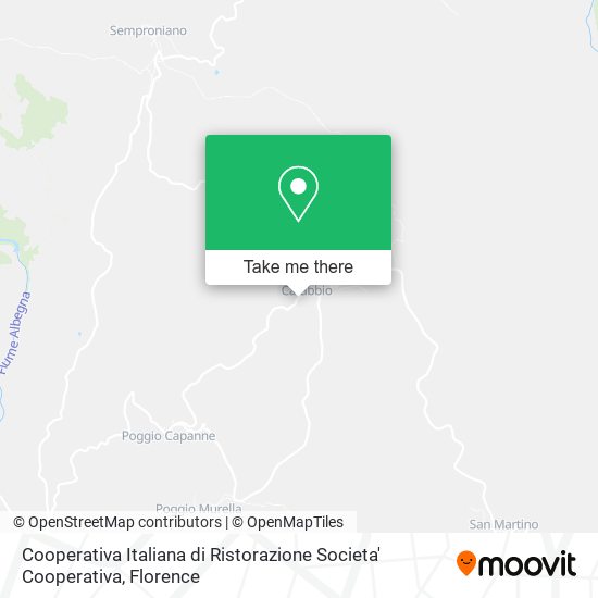 Cooperativa Italiana di Ristorazione Societa' Cooperativa map