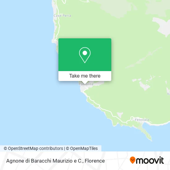 Agnone di Baracchi Maurizio e C. map