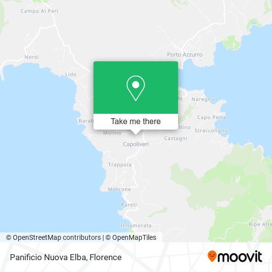 Panificio Nuova Elba map