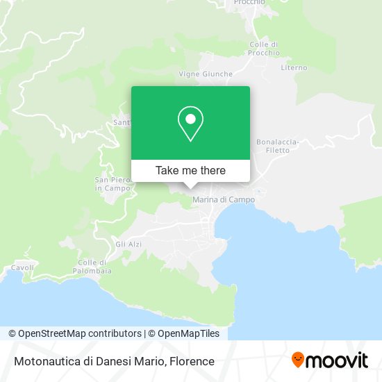 Motonautica di Danesi Mario map