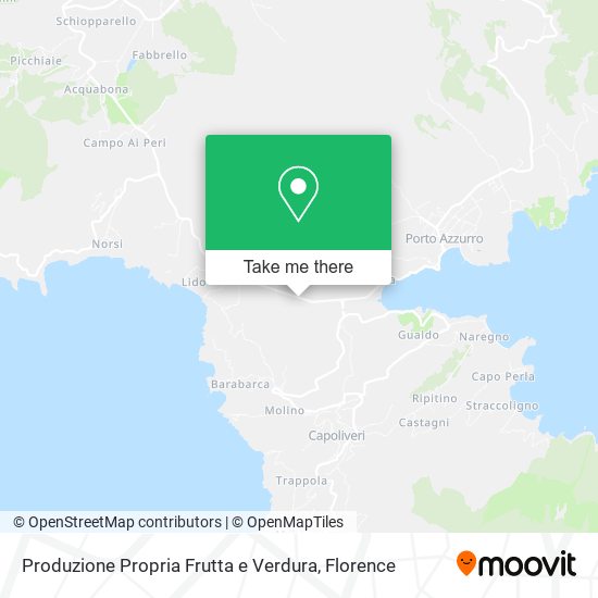 Produzione Propria Frutta e Verdura map