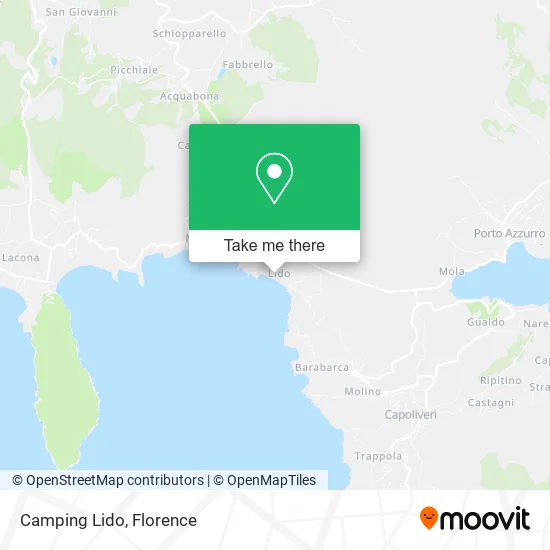 Camping Lido map
