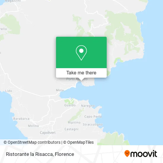 La Risacca Restaurant map