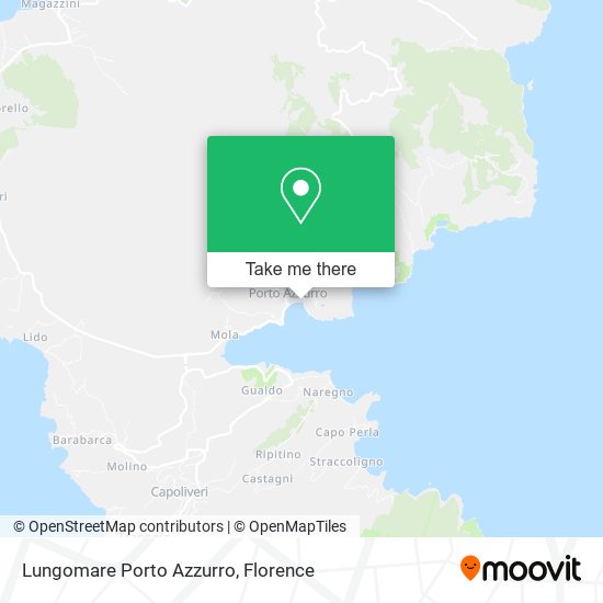 Lungomare Porto Azzurro map