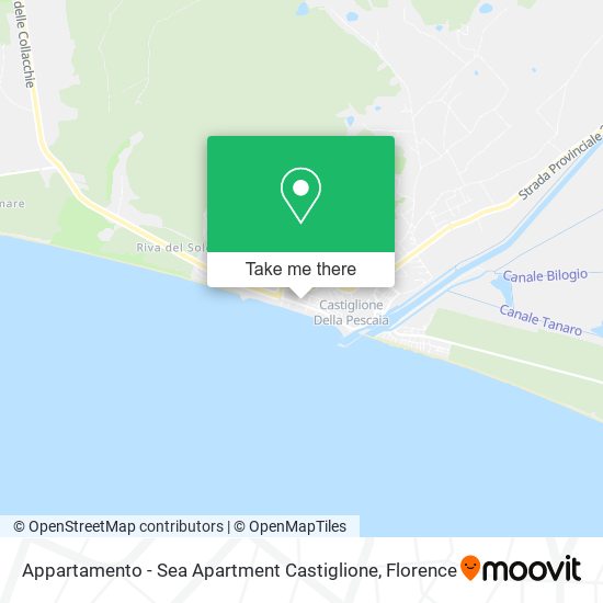 Appartamento - Sea Apartment Castiglione map