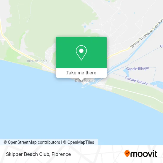 Skipper Beach Club map