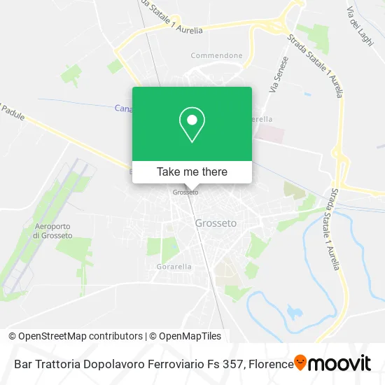 Bar Trattoria Dopolavoro Ferroviario Fs 357 map