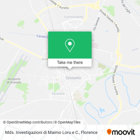 Mds. Investigazioni di Maimo Loru e C. map