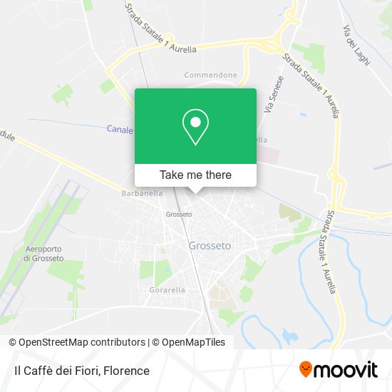 Il Caffè dei Fiori map