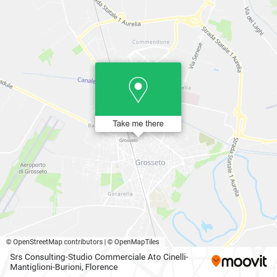 Srs Consulting-Studio Commerciale Ato Cinelli-Mantiglioni-Burioni map
