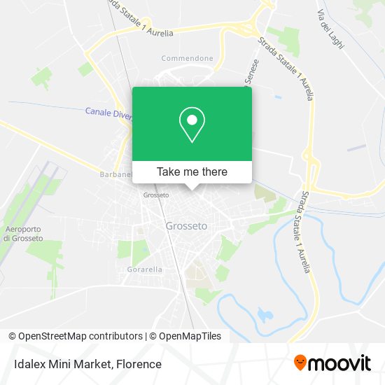 Idalex Mini Market map