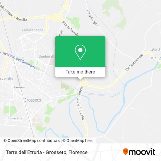 Terre dell'Etruria - Grosseto map