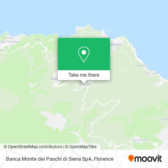 Banca Monte dei Paschi di Siena SpA map
