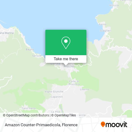 Amazon Counter-Primaedicola map
