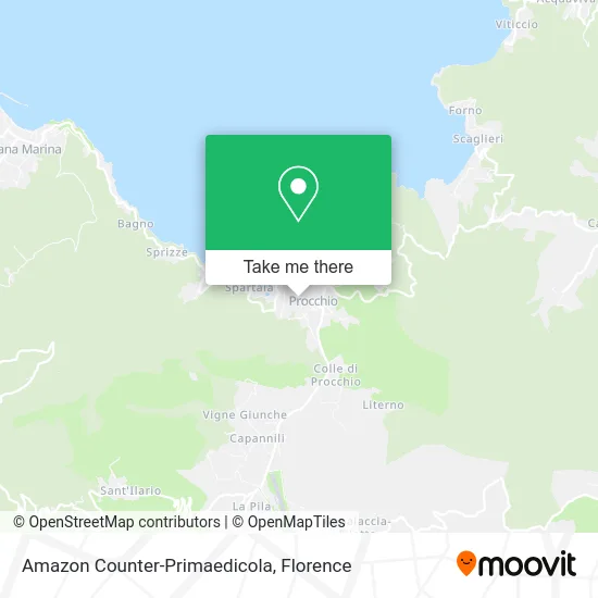 Amazon Counter-Primaedicola map