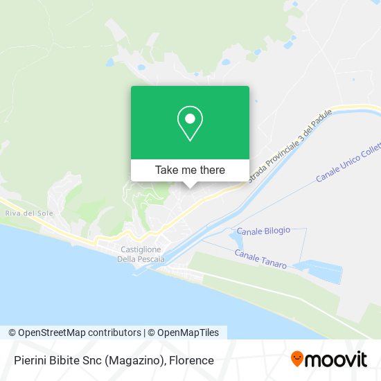 Pierini Bibite Snc (Magazino) map