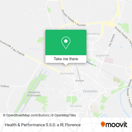 Health & Performance S.S.D. a Rl map