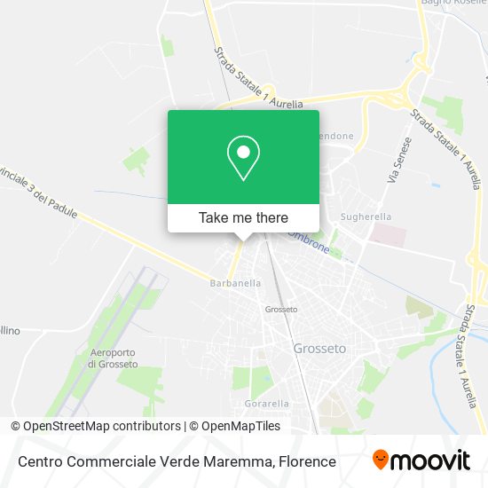 Centro Commerciale Verde Maremma map