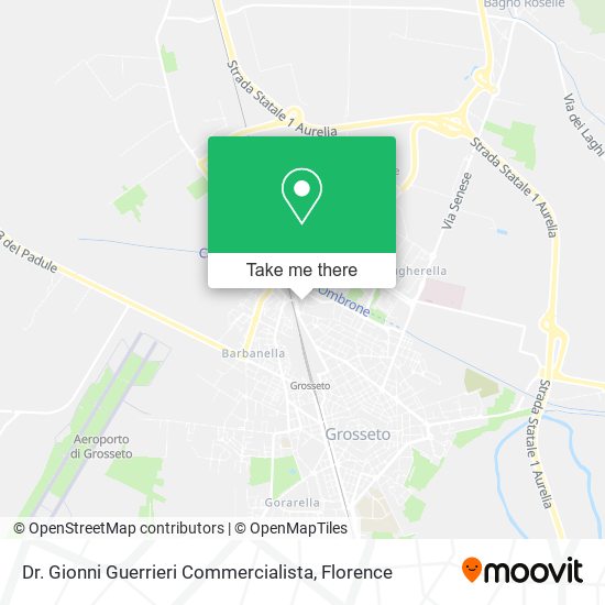 Dr. Gionni Guerrieri Commercialista map