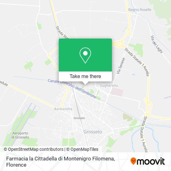 Farmacia la Cittadella di Montenigro Filomena map